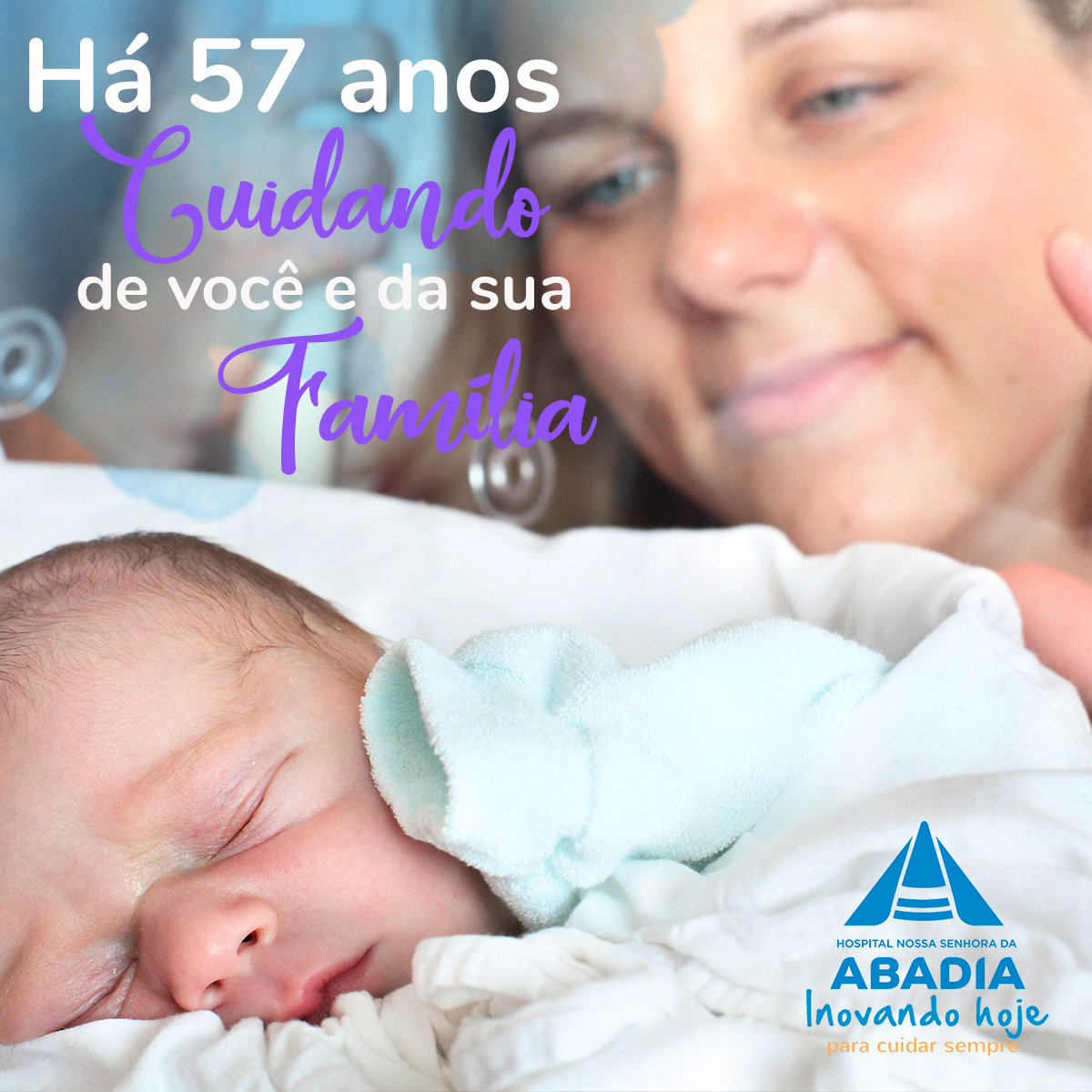 O Hospital Nossa Senhora da Abadia está completando 57 anos!